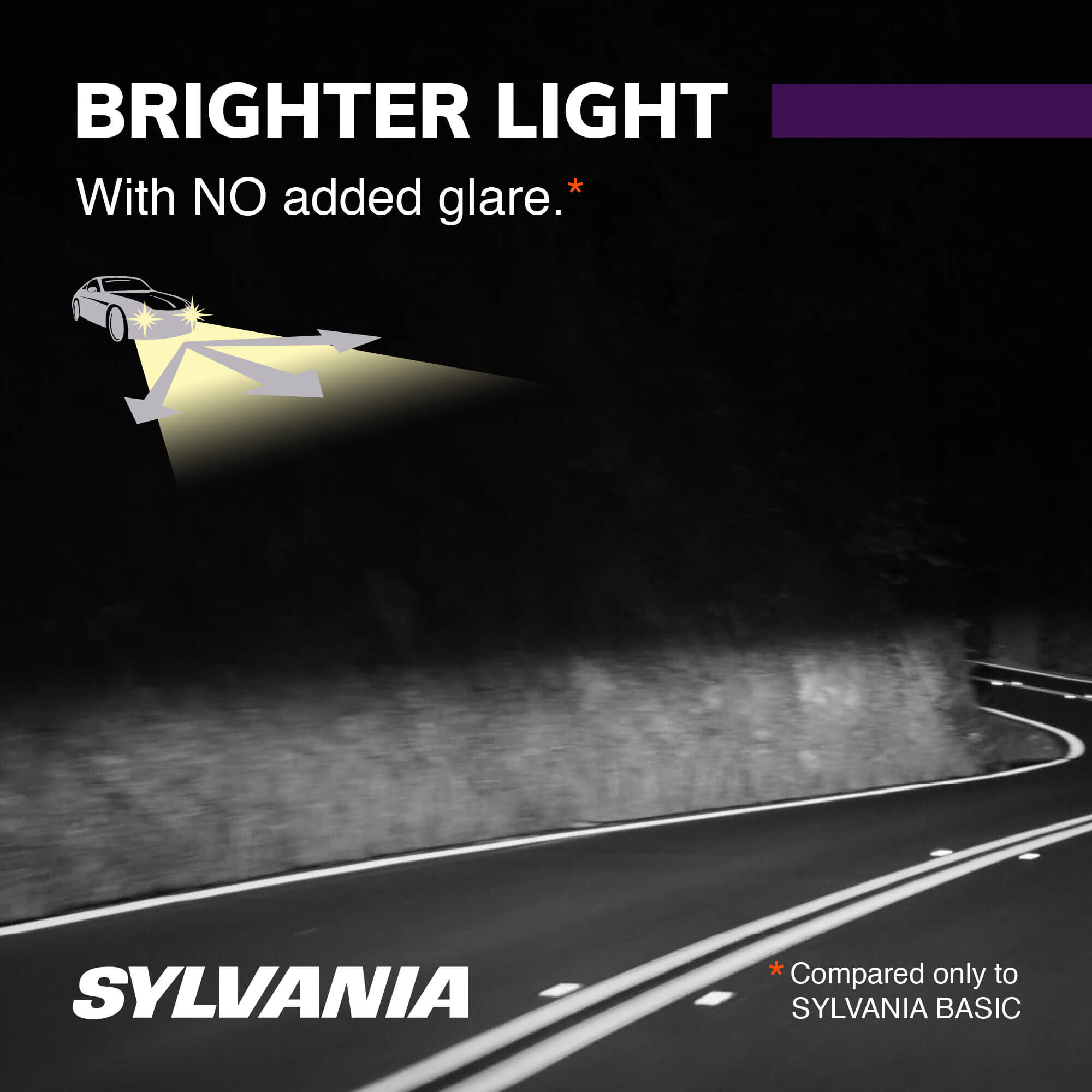 Sylvania brightest headlights hot sale